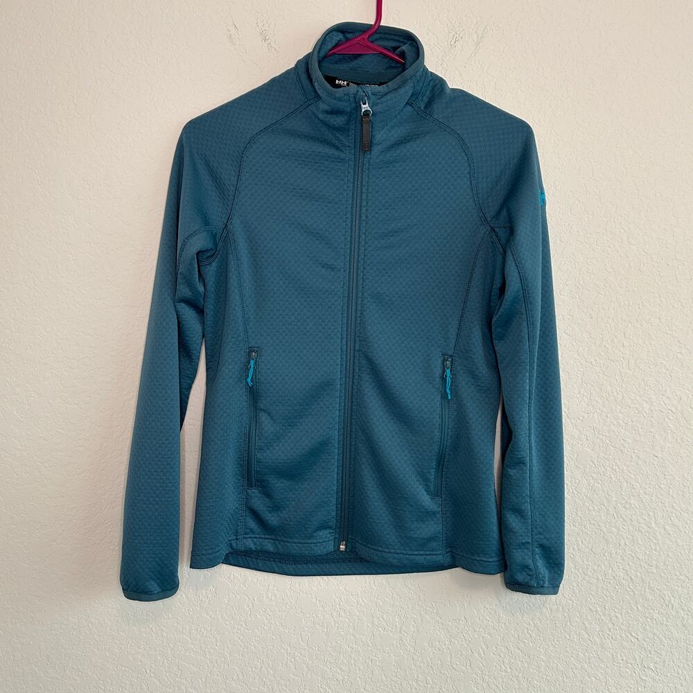 Helly Hansen Rapid Midlayer Jacket Teal Sz XS